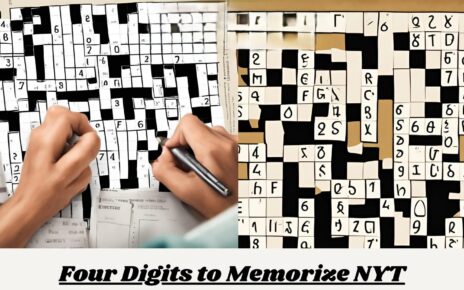 four digits to memorize nyt