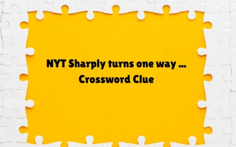 Sharply Turns One Way NYT